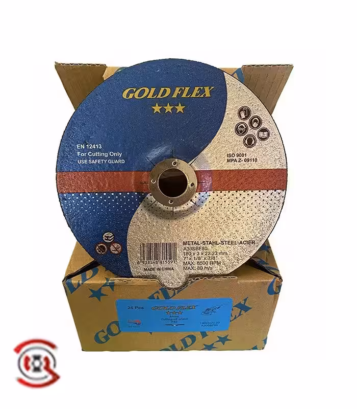 صفحه سنگ برش آهن مینی 3*115 گلد فلکس
