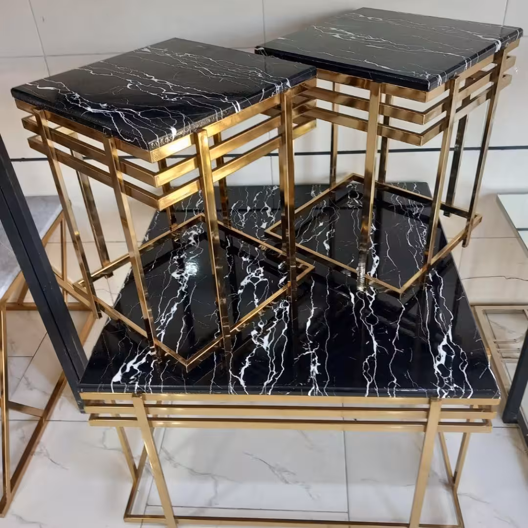 میز جلو مبلی فلزی