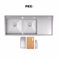 سینک دست ساز میکس پلاس مدل D202