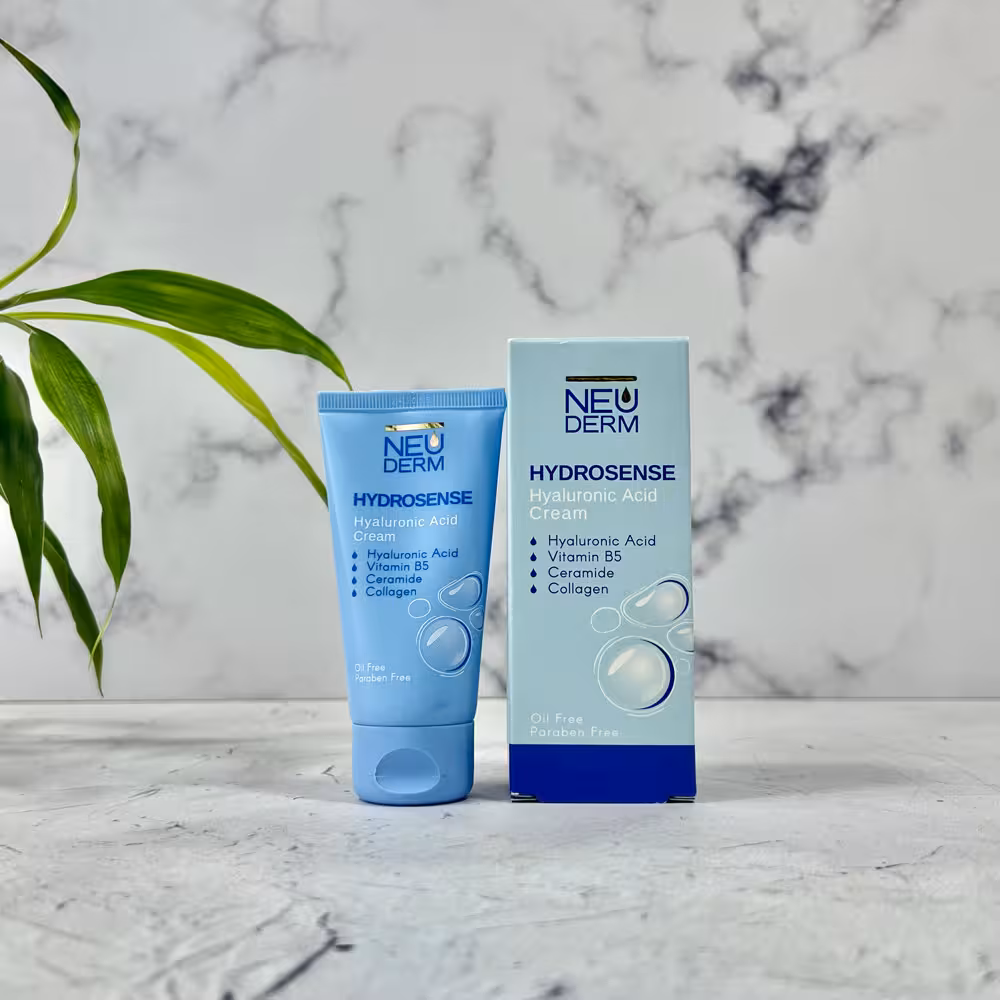 کرم هیالورونیک اسید نئودرم مدل Hydrosense حجم 50 میلی لیتر