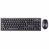 کیبورد و ماوس بی سیم جنیوس مدل KM-8101