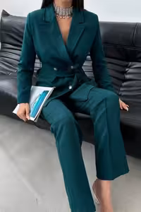 کت و شلوار ترک با کمربند