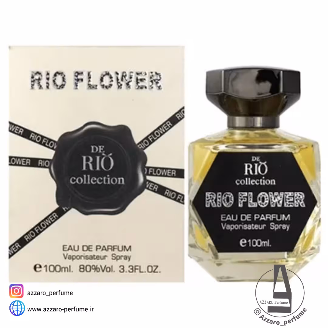 ادکلن زنانه ریو فلاور (فلاوربمب) Rio Flower (Flowerbomb) حجم 100 میل