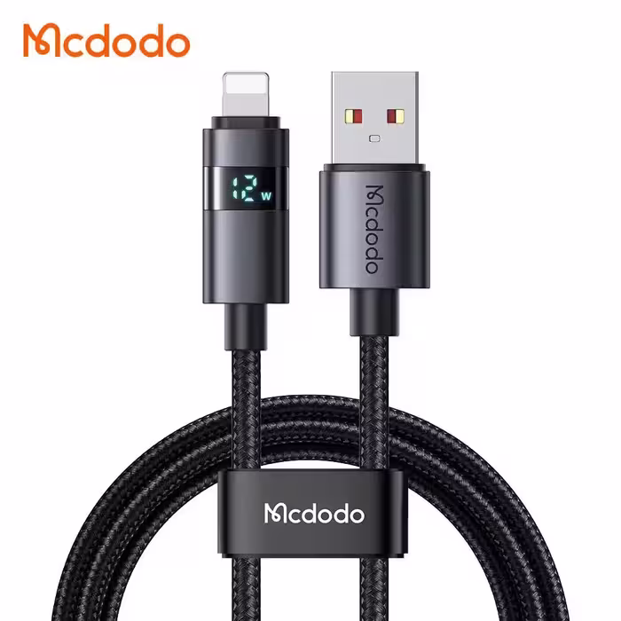 کابل لایتنینگ مک دودو Mcdodo CA-6490 طول 1.2 متر توان 12 وات