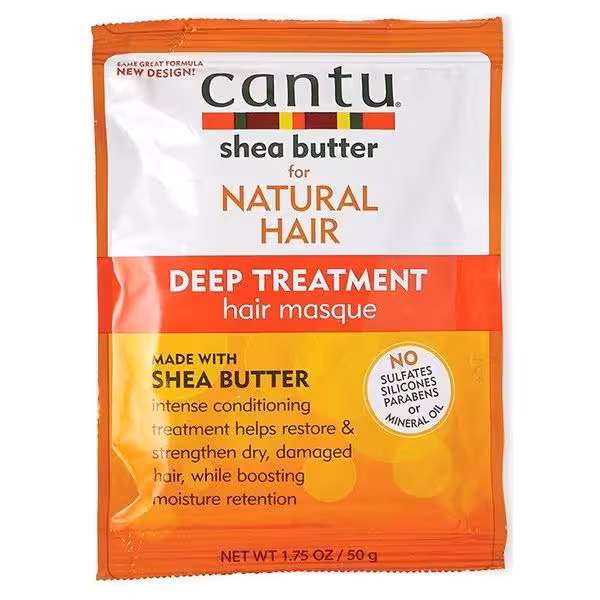 ماسک مو داخل حمام مسافرتی شی باتر کنتو حجم 50 گرم Cantu Deep Treatment Masque