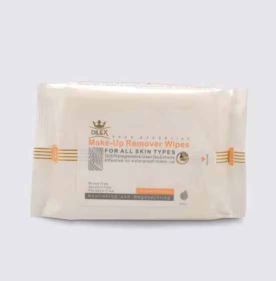 دستمال مرطوب پاک‌کننده آرایش دایلکس 20 عددی