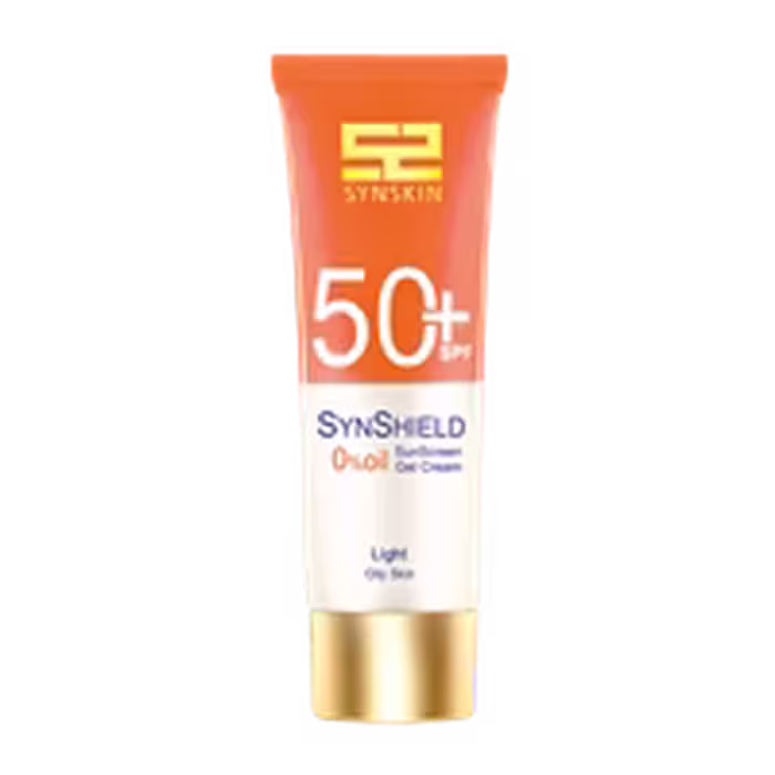 ژل کرم ضد آفتاب  SPF50 فاقد چربی بژ روشن ساین اسکین حجم 50 میلی‌لیتر