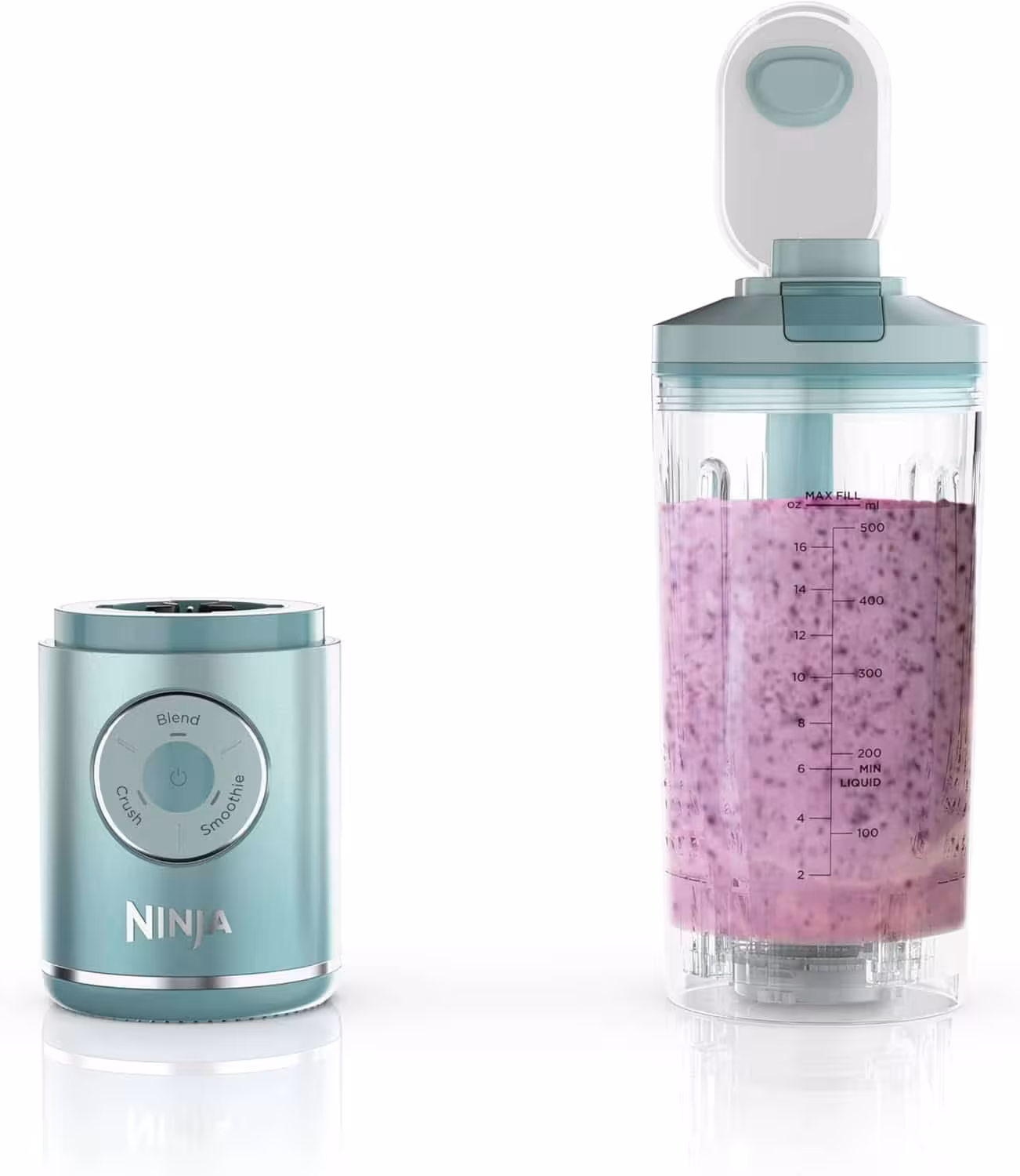 شیکر شارژی نینجا رنگ سبز مدل Ninja Blast Max BC251SG