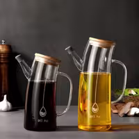 روغن ریز پیرکس هلال درب بامبو در دو سایز