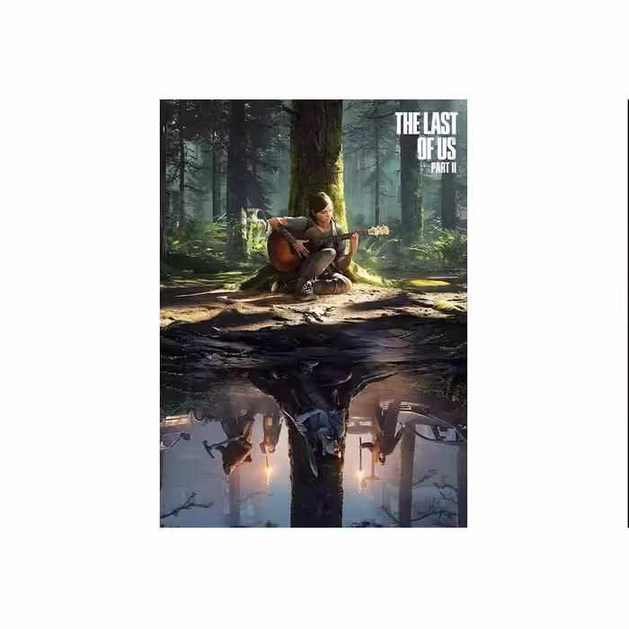 تابلو متال پوستر a3 – طرح The Last Of Us