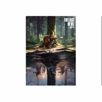تابلو متال پوستر a3 – طرح The Last Of Us