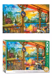 پازل 500 5884-6500 Early Morning Fishing