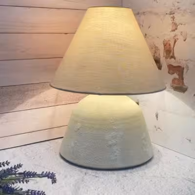 آباژور سفالی کف تخت ساده