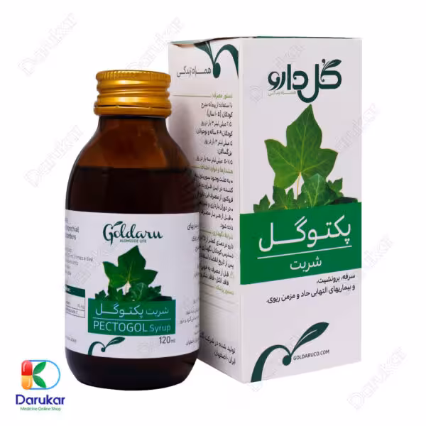 شربت پکتوگل گل دارو 120 میلی لیتر
