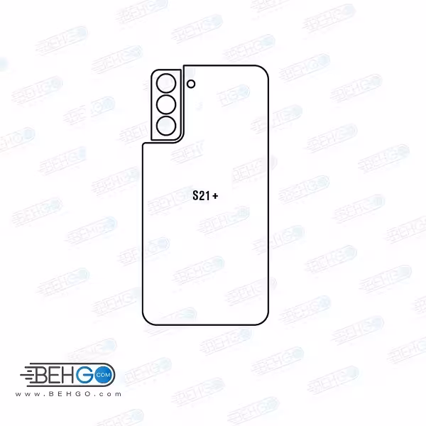 برچسب پشت گوشی سامسونگ Samsung S21 Plus