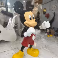 مجسمه میکی موس مدرن فایبرگلاس طرح بوکسور