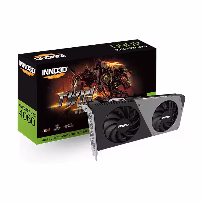 کارت گرافیک اینوتریدی GeForce RTX 4060 TWIN X2 8GB