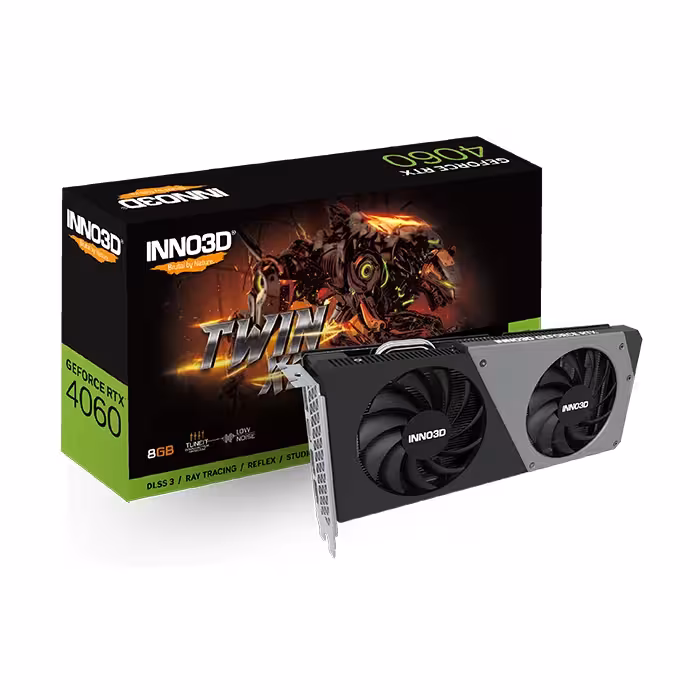 کارت گرافیک اینوتریدی GeForce RTX 4060 TWIN X2 8GB