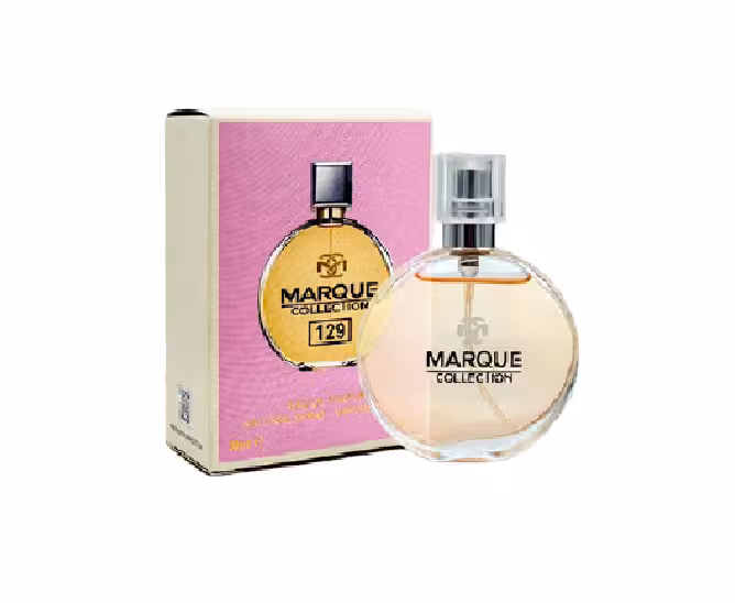 عطر ادکلن زنانه شانل چنس فراگرنس ورد مارکویی کد 129 (Fragrance world Marque Chanel Chance) حجم 25 میل