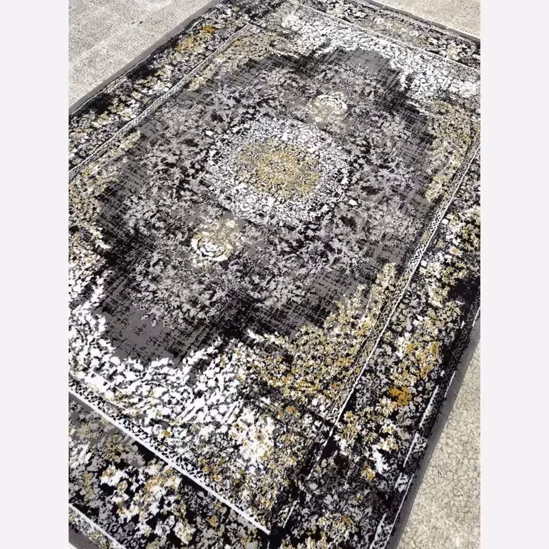 فرش 6متری ماشینی کاشان440شانه بی سی اف سبک وزن طرح نورا دوی(باارسال رایگان)