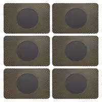 زیربشقابی طرح کلاسیک کد 8848 بسته 6 عددی | کالا مکس