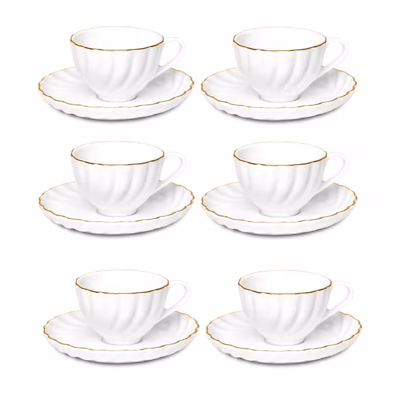 سرویس چای خوری 12 پارچه لمونژ مدل 520