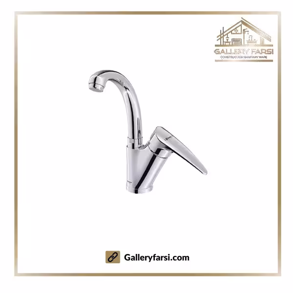 شیر روشویی شودر متحرک مدل مانا کروم