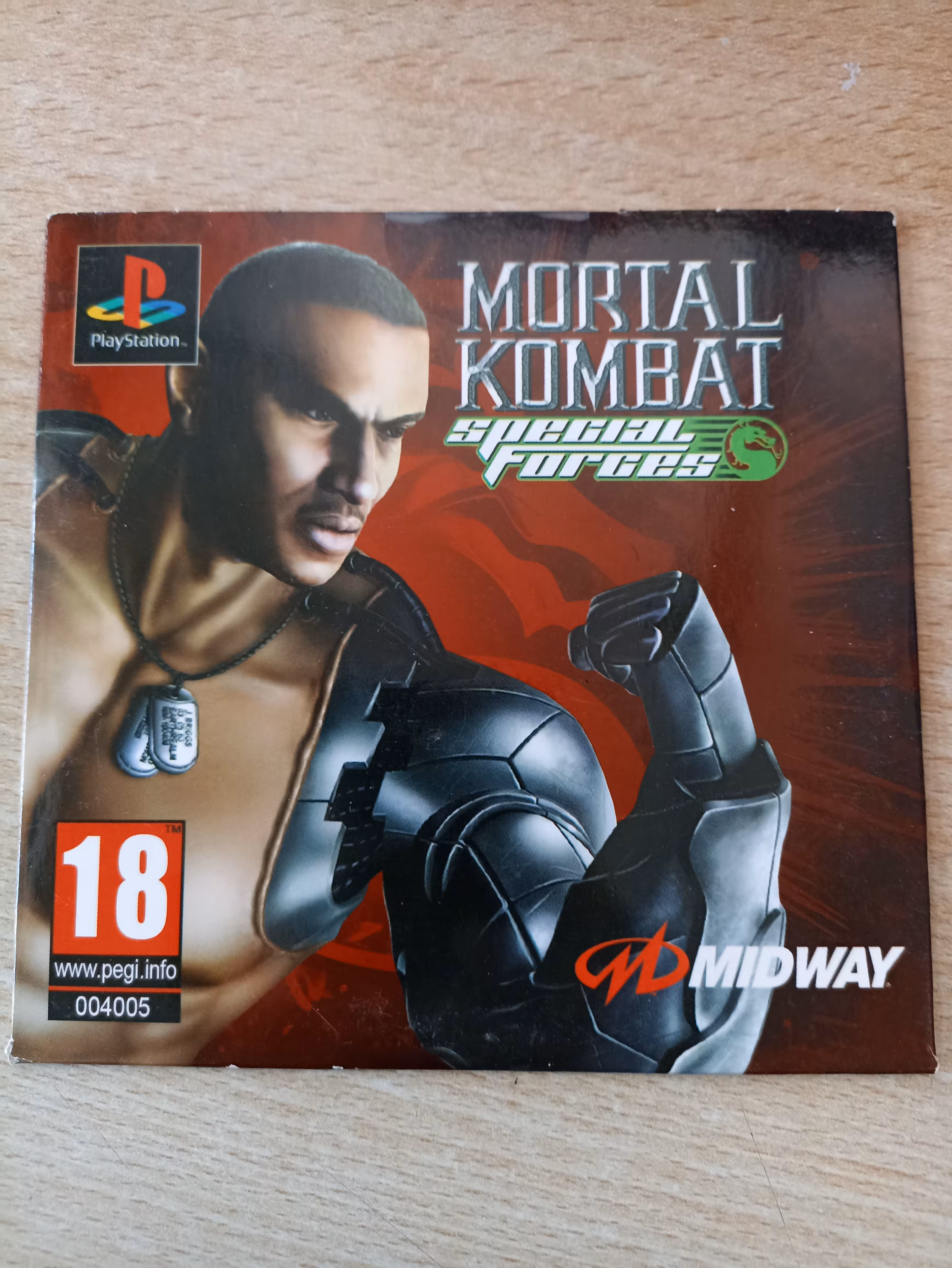 بازی پلی استیشن 1 مورتال کمبت