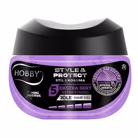 ژل موي نگهدارنده خيلي قوي style & protect شماره 5 هوبی 400 ميل