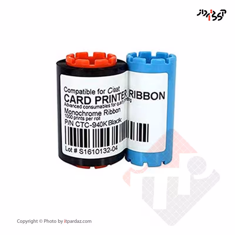 ریبون مشکی پرینتر کارت گلدیو مدل GLADIO CTC940