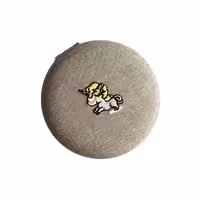 آینه دو طرفه جیبی استیل طرح تک شاخ کد mi1005