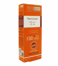 کرم ضد آفتاب رنگی فوتوزوم SPF 30 بژ روشن 02 فیس دوکس