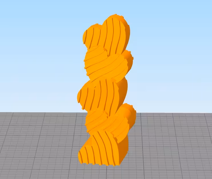 مدل سه بعدی شمع قلب (STL)