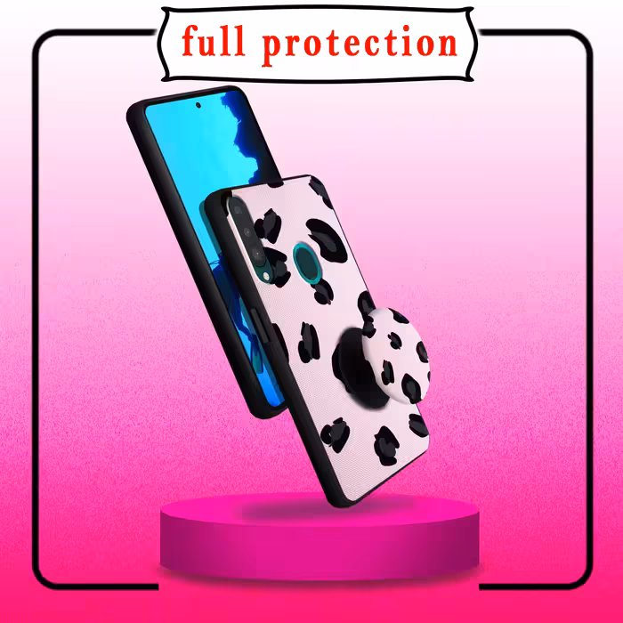 کاور کینگ پاور مدل Gaw21 مناسب برای گوشی موبایل سامسونگ Galaxy A20s به همراه پایه نگهدارنده