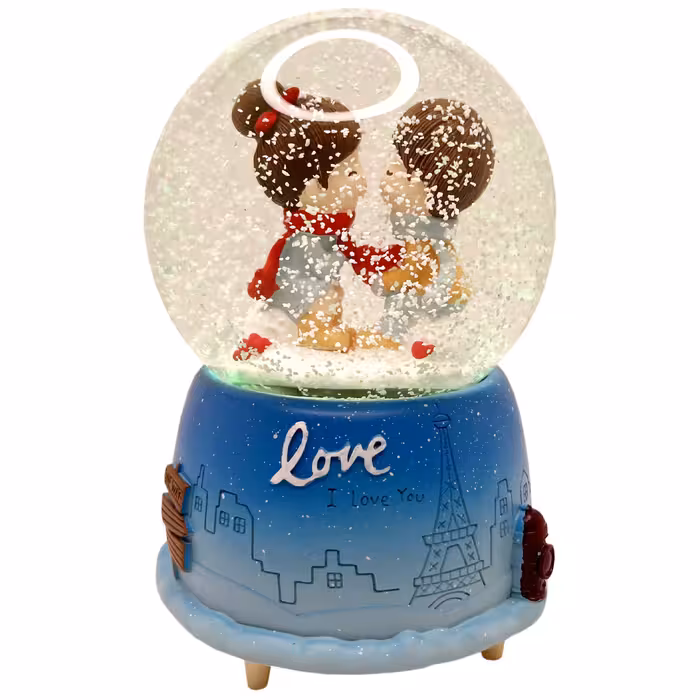 گوی موزیکال مدل Love طرح عشق و شادی کد B4022