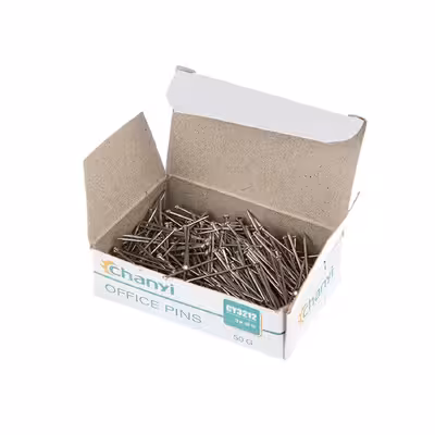  سوزن ته گرد چان یی مدل آفیس پینز بسته 5 عددی