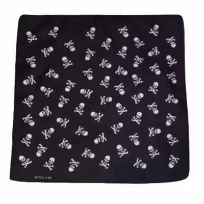 دستمال سر و گردن مدل اسکلت 