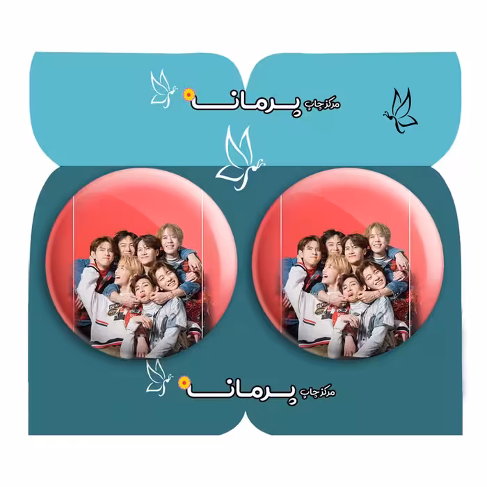  پیکسل پرمانه طرح GOT7 کد pm2n.19057 مجموعه 2 عددی