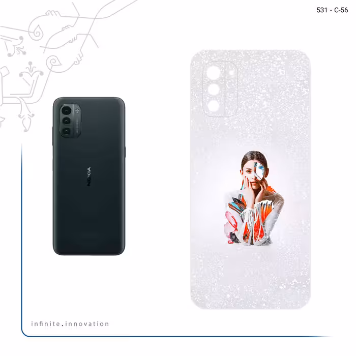 برچسب پوششی ماهوت مدل Collage of Women Portrait 4 مناسب برای گوشی موبایل نوکیا G21