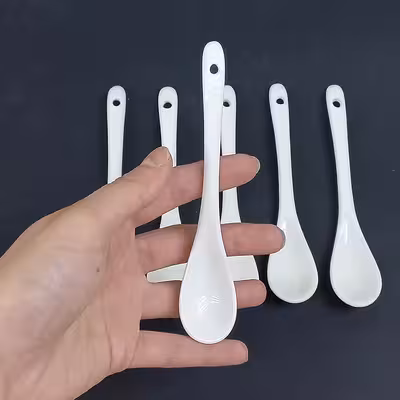 قاشق ادویه سرامیکی کد 13 بسته 6 عددی