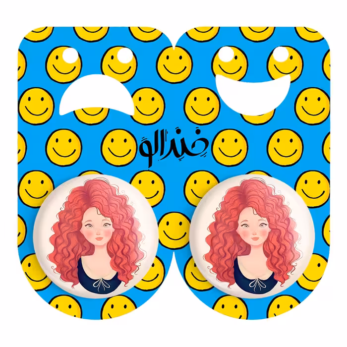 پیکسل خندالو مدل دلیر کد 1679 به همراه مگنت