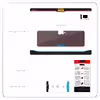 برچسب پوششی ماهوت مدل Matte-Dark-Brown-Leather مناسب برای تبلت اپل iPad Air 2013 A1476