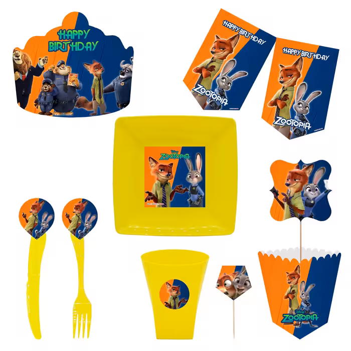  مجموعه 72 عددی تم تولد طرح زوتوپیا