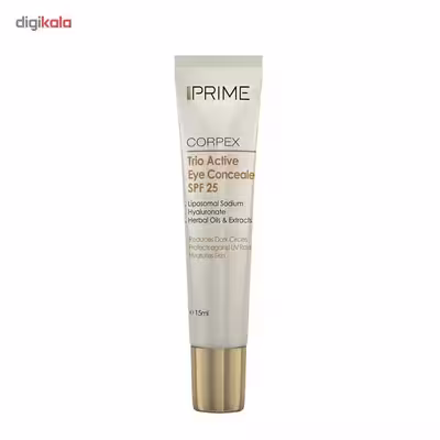 کانسیلر پریم مدل Corpex Trio Active SPF 25 حجم 15 میلی لیتر