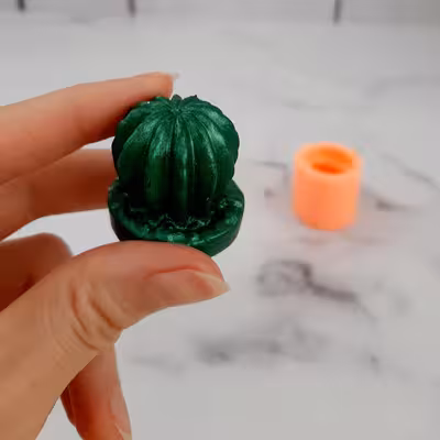 قالب شمع مدل کاکتوس A مجموعه 4 عددی