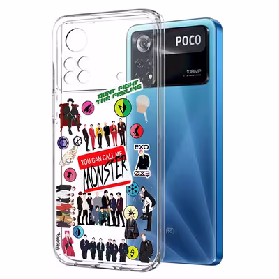 کاور طرح EXO مناسب برای گوشی موبایل شیائومی Poco X4 Pro