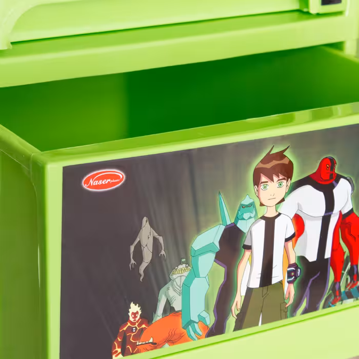 فایل کشویی ناصر پلاستیک مدل بن تن