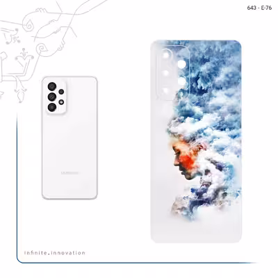 برچسب پوششی ماهوت مدل Women and the Cloud Digital Art مناسب برای گوشی موبایل سامسونگ Galaxy A33 5G