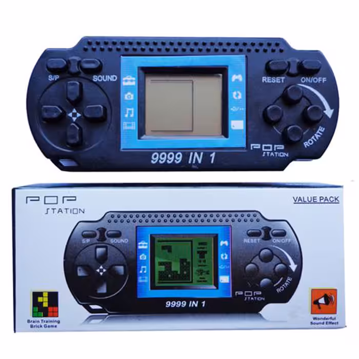 کنسول بازی قابل حمل مدل آتاری طرح pop station