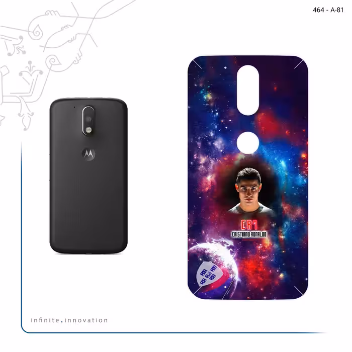 برچسب پوششی ماهوت مدل Cristiano Ronaldo 1 مناسب برای گوشی موبایل موتورولا Moto G4